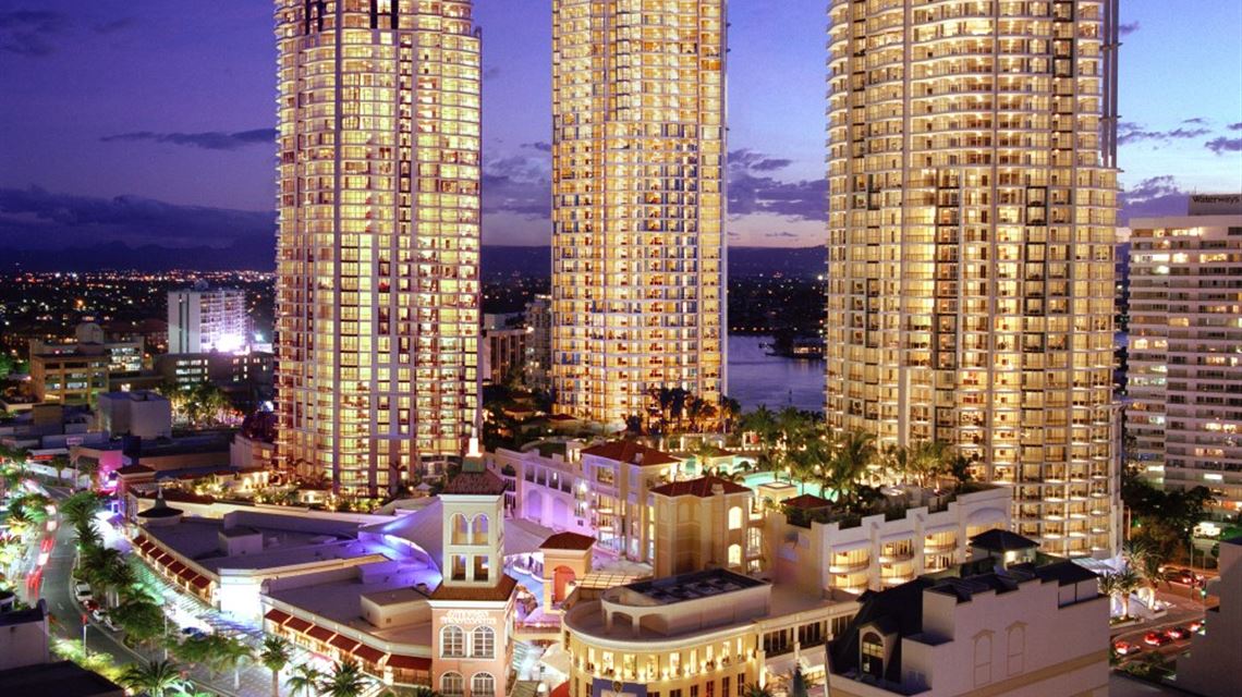 Towers of Chevron Surfers Paradise Gold